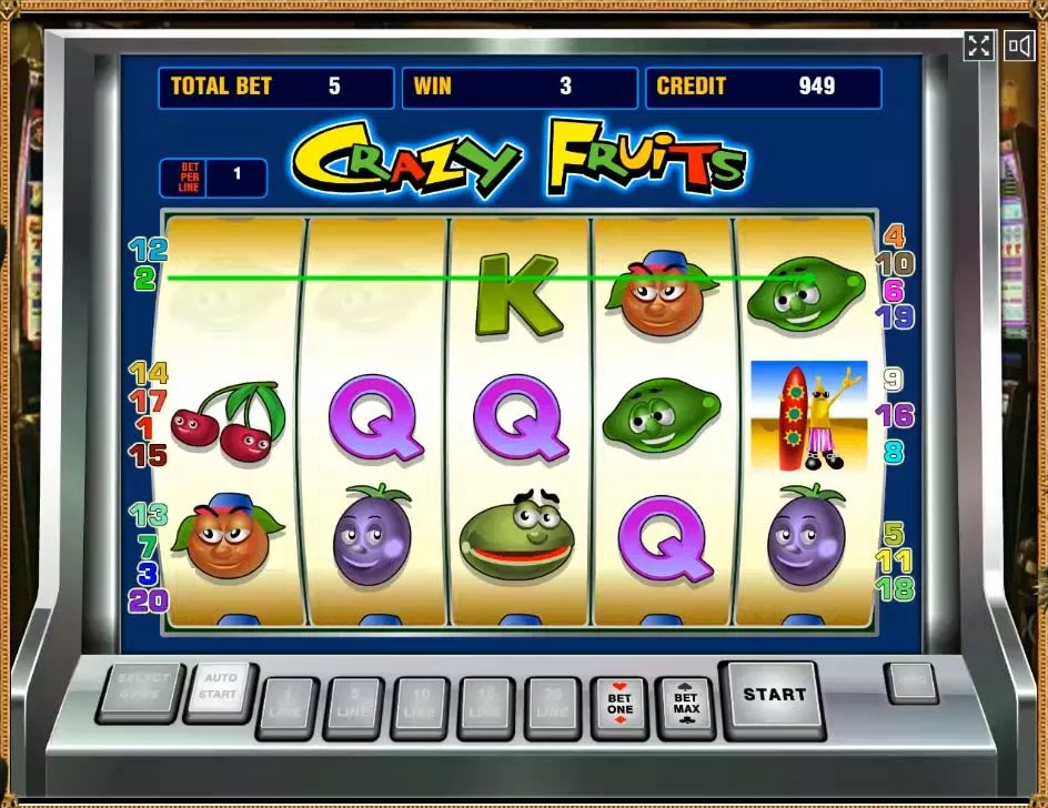 Игровые автоматы crazy fruit играть бесплатно и без регистрации о запрете онлайн покера